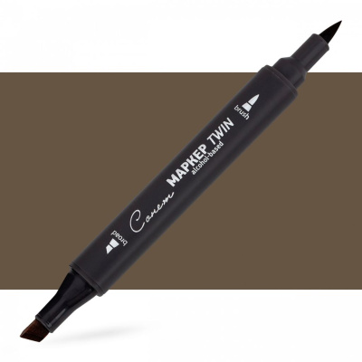 Маркер спиртовой Сонет "TWIN Brush" Бронзовый