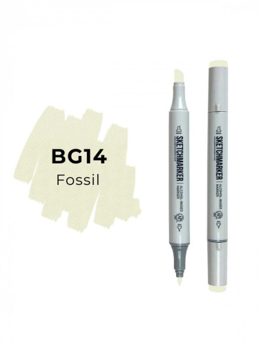 Маркер двухсторонний на спиртовой основе Sketchmarker Цвет Окаменелость