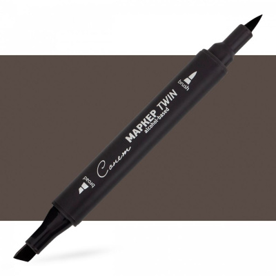 Маркер спиртовой Сонет "TWIN Brush" Теплый серый 6