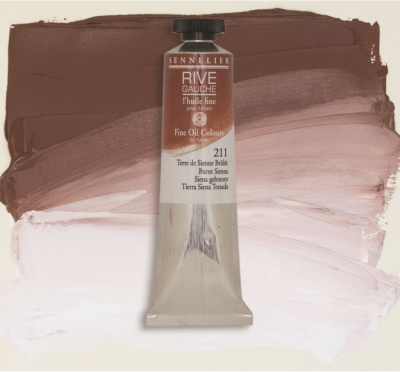 Масло Sennelier "Rive Gauche" 40 мл сиена жженая