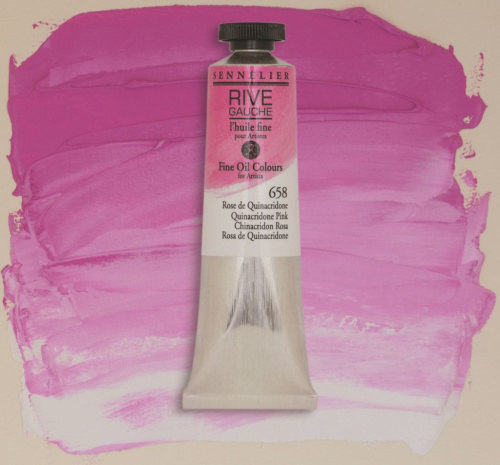 Масло Sennelier "Rive Gauche" 40 мл розовый хинакридон