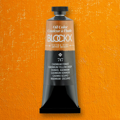 Масло Blockx 35 мл, Кадмий желтый темный/Cadmium Yellow Deep