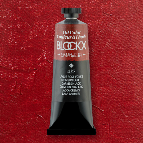 Масло Blockx 35 мл, Лак темно красный/Crimson Lake