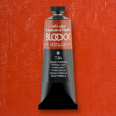 Масло Blockx 35 мл, Пирроло красный/Pyrrolo Red