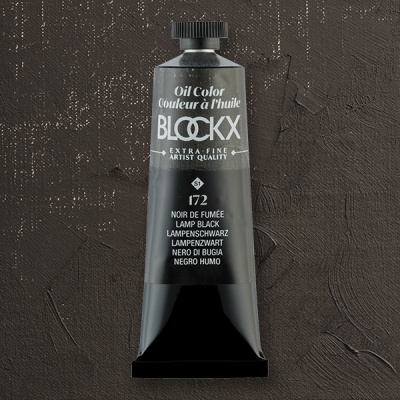 Масло Blockx 35 мл, Черная ламповая сажа/Lamp Black