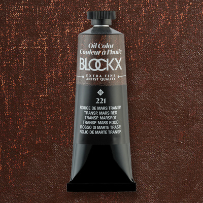 Масло Blockx 35 мл, Марс красный прозрачный/Transp. Mars Red