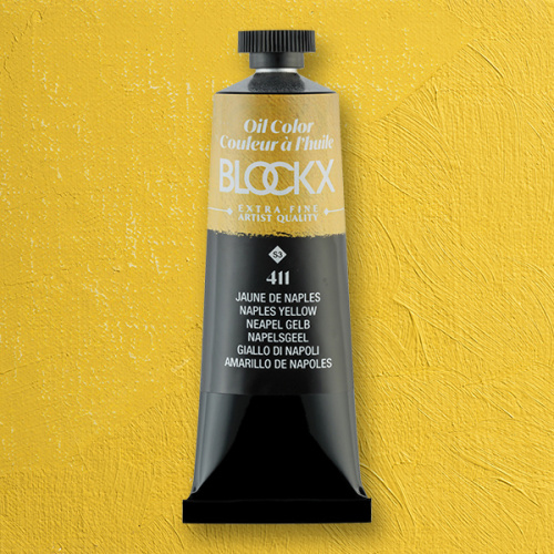 Масло Blockx 35 мл, Неаполитанская желтая/Naples Yellow