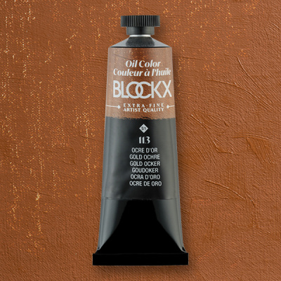 Масло Blockx 35 мл, Охра золотистая/Gold Ochre