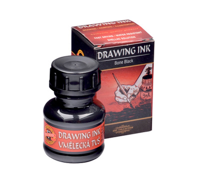 Тушь Koh-i-Noor 20 г на шелачной основе Черный