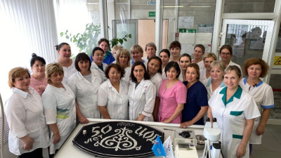 50 лет цеху окончательной доводки Удачнинского ГОКа /    