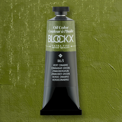 Масло Blockx 35 мл, Киноварь зеленая/Cinnabar Green