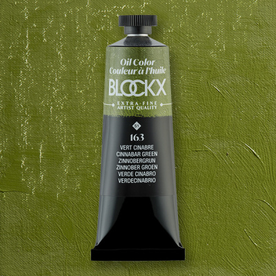 Масло Blockx 35 мл, Киноварь зеленая/Cinnabar Green