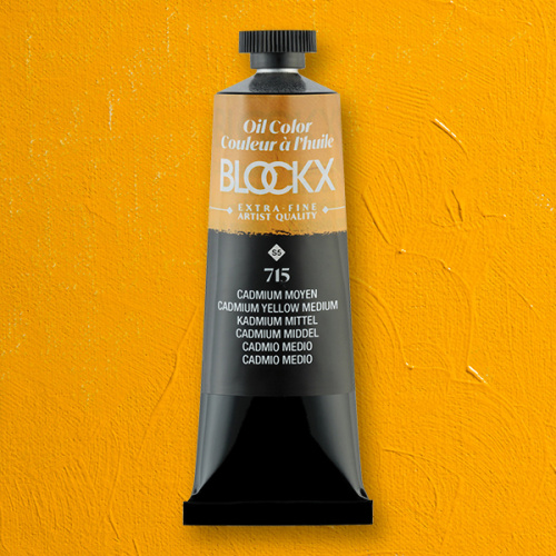 Масло Blockx 35 мл, Кадмий желтый средний/Cadmium Yellow Medium
