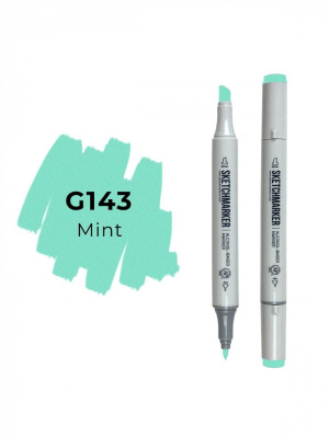 Маркер двухсторонний на спиртовой основе Sketchmarker Цвет Мята