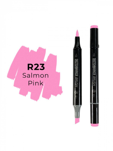 Маркер двухсторонний на спиртовой основе Sketchmarker Brush Цвет Розовый лососевый