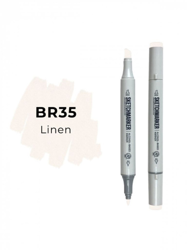Маркер двухсторонний на спиртовой основе Sketchmarker Цвет Льняное полотно