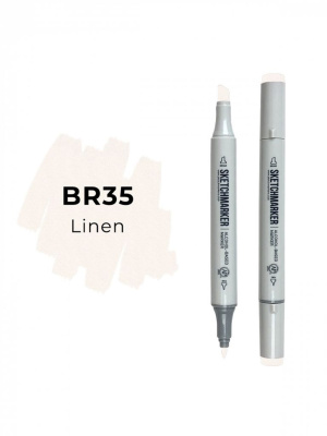 Маркер двухсторонний на спиртовой основе Sketchmarker Цвет Льняное полотно