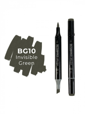 Маркер двухсторонний на спиртовой основе Sketchmarker Brush Цвет Невидимый зеленый