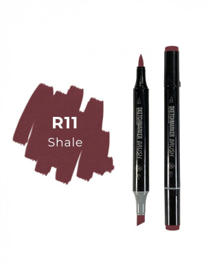 Маркер двухсторонний на спиртовой основе Sketchmarker Brush Цвет Сланец