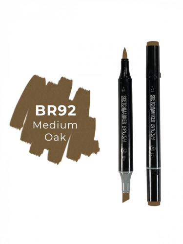 Маркер двухсторонний на спиртовой основе Sketchmarker Brush Цвет Дуб