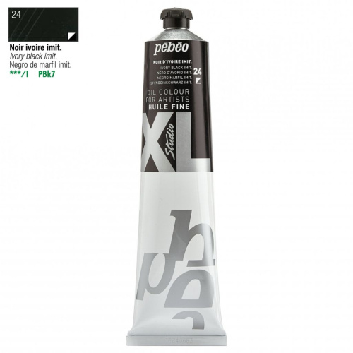 Масло PEBEO "Studio XL" 200 мл черная слоновая кость имит