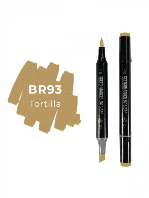 Маркер двухсторонний на спиртовой основе Sketchmarker Brush Цвет Маисовая лепешка