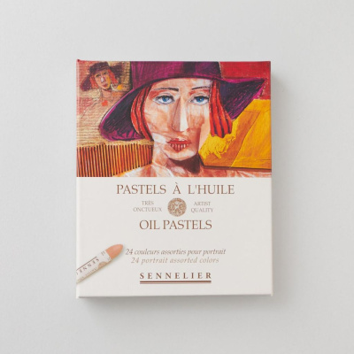 Набор масляной пастели Sennelier "A L HUILE" 24 цв, портрет