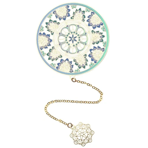 Закладка для книг с подвеской "Сокровище Дуньхуана" (латунь)