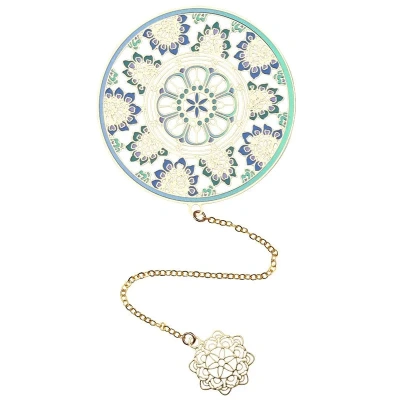 Закладка для книг с подвеской "Сокровище Дуньхуана" (латунь)