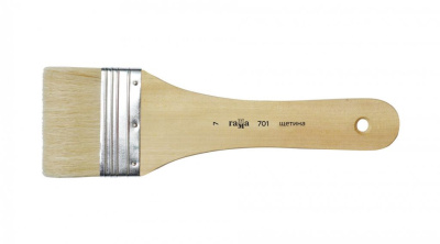 Кисть щетина №7 флейц Гамма