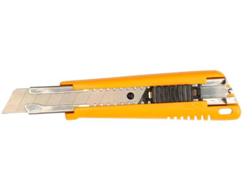 Нож OLFA с выдвижным лезвием 18 мм с автофиксатором