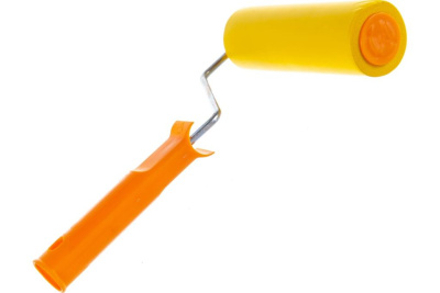 Валик прижимной Stayer, в сборе, резиновый, брюгель 6 мм, 44х150 мм