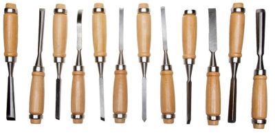 Набор для резьбы по дереву стамески Stayer 12 шт