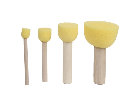 Набор круглых губок-спонжей Малевичъ, 4 шт