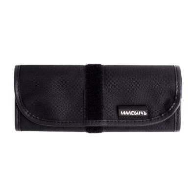 Скрутка для карандашей и ручек Малевичъ 36х21 см, черный