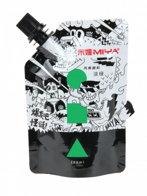 Акрил HIMI MIYA "Weird" 100 мл, Pale Green