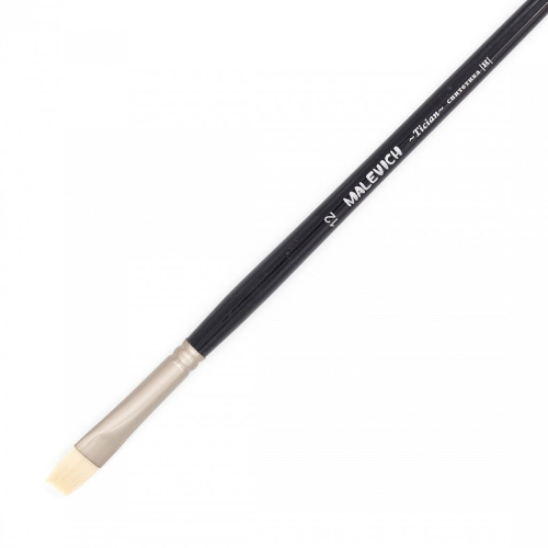 Кисть синтетика №12 плоская Малевичъ "Тициан"