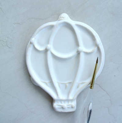 Палитра художественная керамическая "ВОЗДУШНЫЙ ШАР"