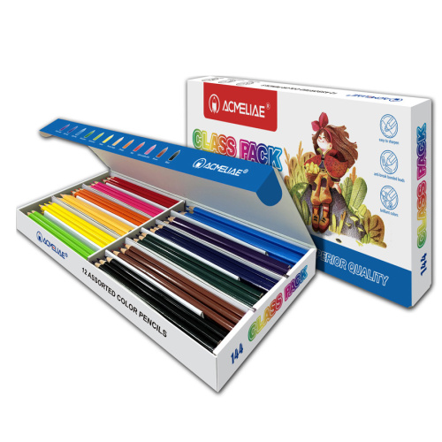Набор цветных карандашей Acmeliae "CLASS PACK" 144 шт/12 цв
