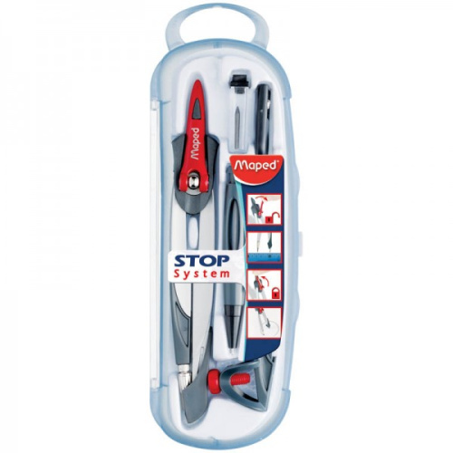 Готовальня Maped "Стоп Систем" 5 предметов