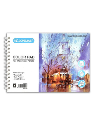 Скетчбук для акварели Acmeliae А4 20 л 220 г