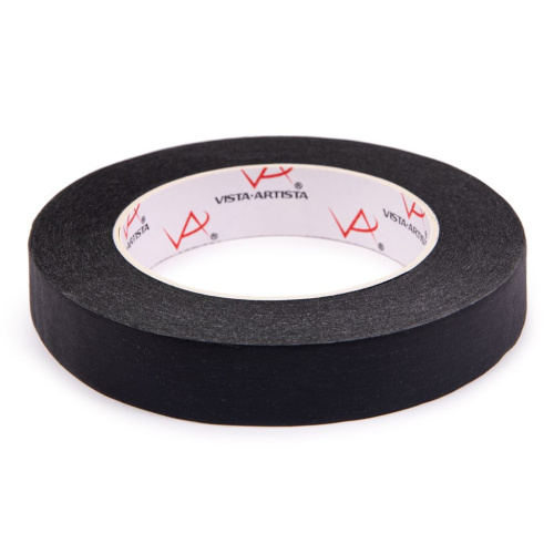 Клейкая лента для художественных работ VISTA-ARTISTA 20 мм х 50 м, черный
