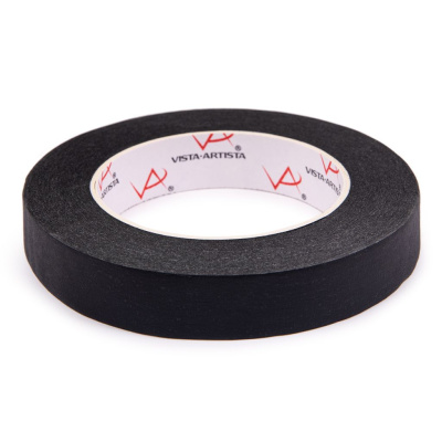 Клейкая лента для художественных работ VISTA-ARTISTA 20 мм х 50 м, черный