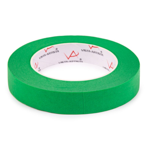Клейкая лента для художественных работ VISTA-ARTISTA 20 мм х 50 м, зеленый