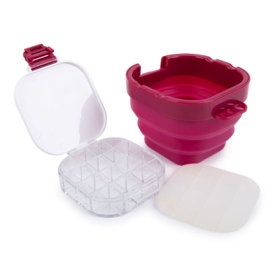 Стакан-трансформер с палитрой VISTA-ARTISTA, розовый/pink