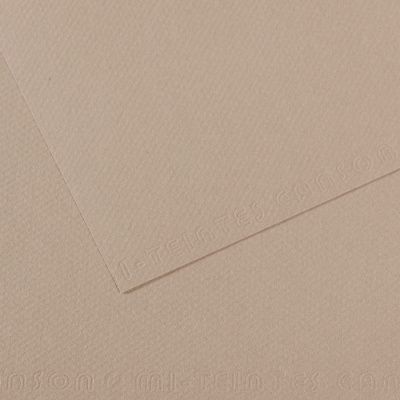 Бумага для пастели Canson "MI-TEINTES" 21x29,7 см 160 г №122 серый фланель