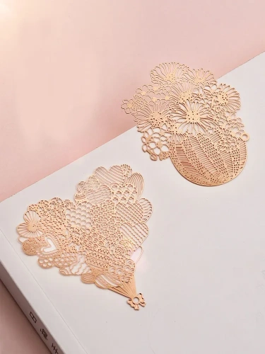 Подарочный набор закладок для книг "Теплота первой встречи" (латунь)