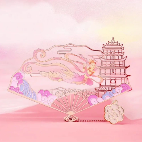 Закладка для книг с подвеской "Дуньхуан Фэйтянь" (латунь)