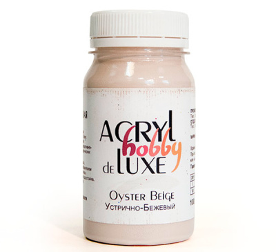 Акрил "Hobby Delux" 100 мл Устричный бежевый