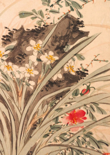 Тетрадь Садовые цветы "Нарцисс"